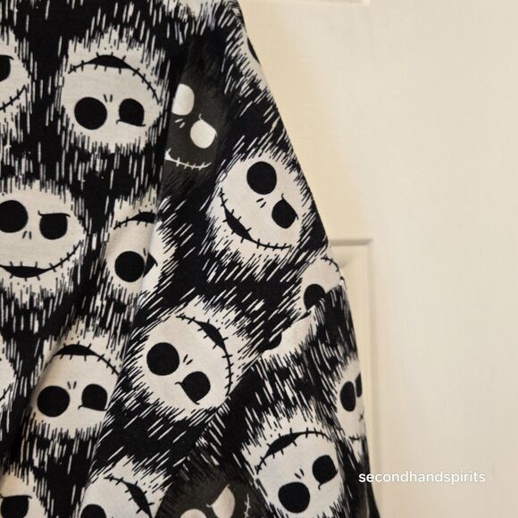 LuLaRoe Irma Top Lg Jack Skellington High Low Tunic Nightmare Before Christmas - Picture 6 of 6